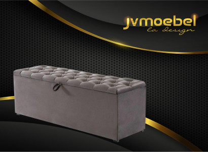 Chesterfield Bench seat Modern Desing Ottoman Stool Two-seater Textile new